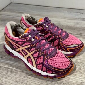 RARE ASICS GEL-Kayano 20 Size 5.5 20th Anniversary Running Shoes T3N7N Pink Purp